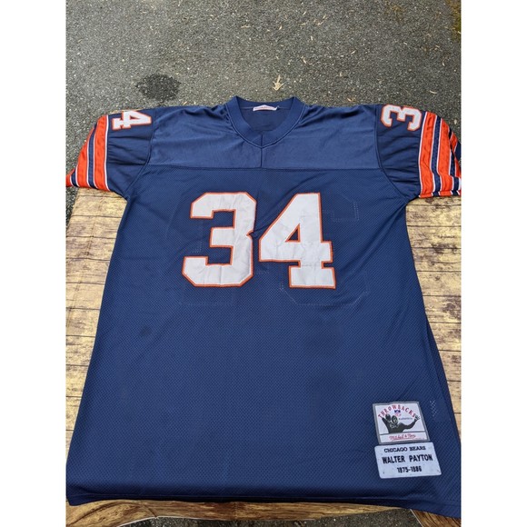 Mitchell & Ness Other - Mitchell & Ness Chicago Bears Walter Payton NFL Football Blue Jersey USA 52 XL